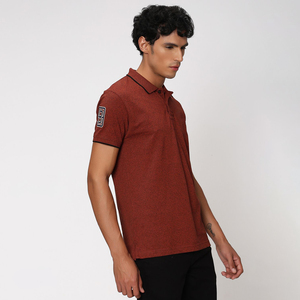 Polo pour homme de haute qualité, style décontracté d'été, manches courtes, 100% coton, imprimé, col classique - Product Image 5