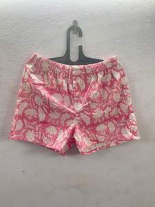 Pantalon court d'été décontracté à imprimé floral de feuilles blanches pour hommes léger respirant Style de vacances tropicales vêtements de plage - Product Image 5