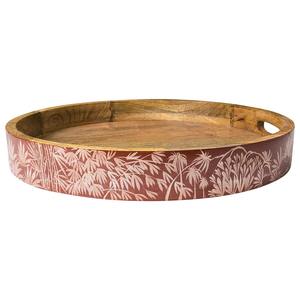 Bandeja Decorativa de Madera Esmaltada para Servir, Bandeja de Exhibición de Alimentos - Product Image 6