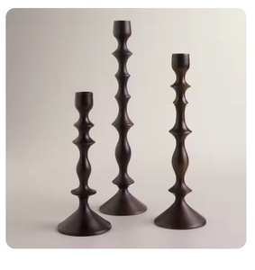 เชิงเทียนชุบเงินหรูหราสำหรับตกแต่งงานแต่งงานเชิงเทียนโลหะดีไซน์ล่าสุด - Product Image 5