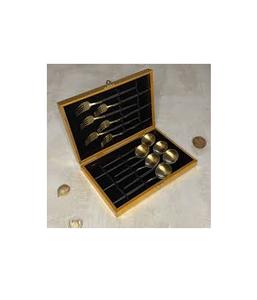 ชุดรูปแบบที่ทันสมัยเซิร์ฟเวอร์เค้กการออกแบบโลหะช้อนส้อมเครื่องมือทาสีการออกแบบตกแต่ง Flatware ตัดเค้กชุด - Product Image 1