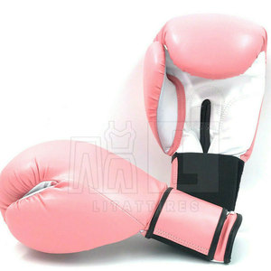 Guantes de Cuero de Alta Calidad con Logotipo Personalizado, Nuevo Estilo, Absorben la Humedad, Cierre de Gancho y Bucle, MOQ Bajo, para Uso Adulto, Artes Marciales, Boxeo - Product Image 2