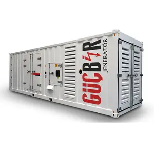 1100 kVa 880 kWディーゼル発電機セット、カスタマイズオプション付きオルタネーターキャノピー単相三相50ヘルツ