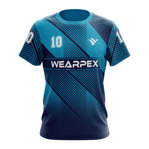 Conjunto de Camiseta de Fútbol Transpirable de Manga Corta, Secado Rápido, con Logotipo Personalizado, Uniforme de Fútbol Económico para Club, Servicio OEM - Product Image 2