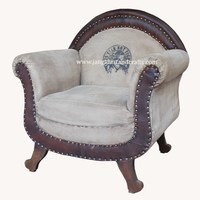 Meubles de canapé en tissu de salon rembourrés de luxe moderne Jodhpur Rajasthan meubles de sièges de salon à bas prix d'usine Brown Posis