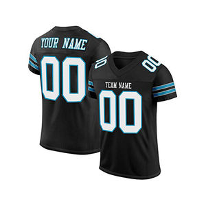 Vente Flash Uniforme de Football Américain 2025 Personnalisé par Sublimation Manches Courtes 100% Polyester Séchage Rapide Haute Qualité - Product Image 1