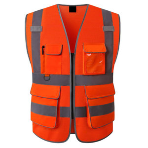 Gilet de sécurité réfléchissant de haute qualité, dernier design, pour usage extérieur - Product Image 1