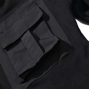 Sudaderas con capucha personalizadas con su propio logotipo para hombre, tamaño adulto, calidad superior, diseño personalizado, sudaderas con bolsillos cargo para hombre - Product Image 2