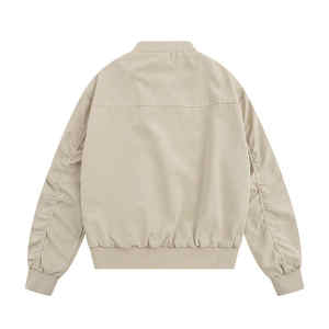 Chaquetas Bomber para Hombre Hechas a Medida de Invierno con MOQ Bajo, Chaquetas Bomber de Diseño de Moda al por Mayor para Hombre - Product Image 4