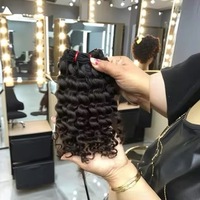 Extensions de cheveux indiens en lot, mèches de cheveux indiens bruts, extensions de cheveux indiens vierges, mèches de cheveux indiens Remy, double trame cousue à la machine