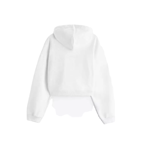 High Quality boxy crop 500 gsm <b>Hoodie</b> manufacturers french terry 400gsm Heavyweight <b>blue</b> blank crop hoodies - Product Image 6