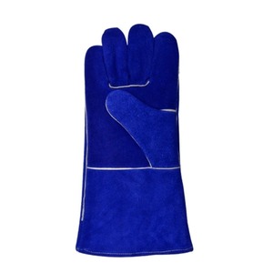 Guantes de soldadura OEM Tig Guantes de seguridad de cuero de gama alta Ignífugo Anti-calor Anti-corte para uso diario - Product Image 5