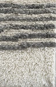 Diseño abstracto a precio de fabricante Color natural ecológico Alfombra marroquí anudada a mano para interiores de lujo en lana 100% - Product Image 3