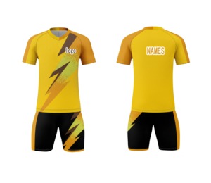 Uniformes de Fútbol Personalizados al por Mayor de Secado Rápido 100% Poliéster para Adultos, Nueva Temporada, Camisetas de Fútbol con Protección UV - Product Image 2