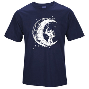 2024 Premium Customized Formal Knitted Cotton Short Sleeve Men's T-Shirt High Quality Anti-Pilling Printed <b>Logo</b> - Product Image 2