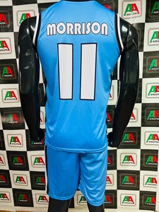 Wholesale Custom Basketball Uniform Jersey <b>Shorts</b> Socks <b>White</b> Sublimation Good Quality Breathable Big Sizes All Sizes Low Price - Product Image 4