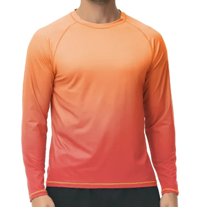 Camiseta de Protección Solar Unisex de Alta Calidad para Adultos, Diseño Personalizado, Manga Larga, Spandex/Nailon - Product Image 3