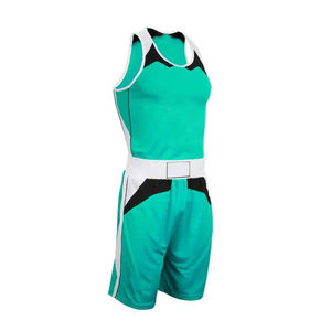 Último Diseño, Secado Rápido, Elástico, Ligero, Poliéster/Algodón, Uniforme de Artes Marciales 2026, Conjunto de Kickboxing, Boxeo Amateur Personalizado - Product Image 4