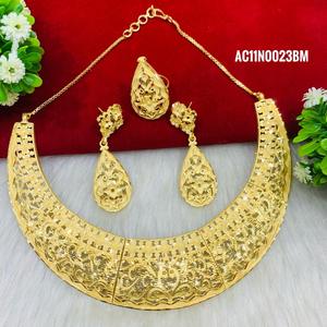 สร้อยคอแฟชั่นชุบทองชุดออนไลน์ - Product Image 4