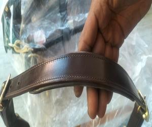 Cabestro de caballo de cuero cómodo de la mejor calidad, cabestros de caballo personalizados de cuero genuino, fabricante de equipos de equitación - Product Image 6