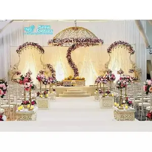 Find Attractive weddings decoration background stage at Economical Prices -  