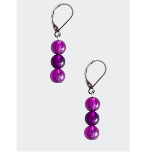 Boucles d'oreilles en perles de résine populaires design en gros avec ensemble de boucles d'oreilles bijoux pour femmes articles d'artisanat de luxe - Product Image 4