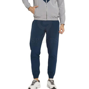 Ensemble deux pièces de survêtement personnalisé pour hommes avec sweat à capuche et pantalon Vente en gros d'équipement athlétique OEM ODM - Product Image 4