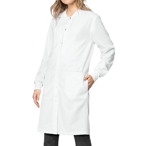 Bata blanca para hombre y mujer para médicos, manga larga médica, adecuada para uniforme de laboratorio femenino, nueva alta calidad - Product Image 1