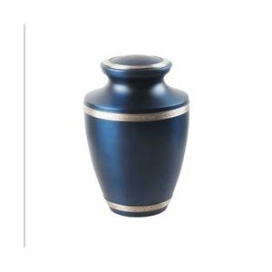 Urna de cremación para adultos de metal hecha a mano para cenizas humanas, accesorios funerarios, urna de latón, exportador indio de cremación con calidad de exportación - Product Image 6