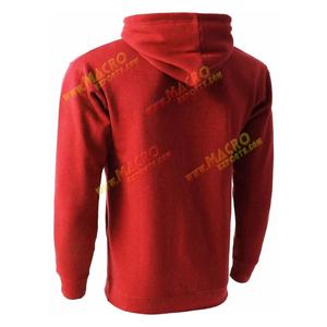 Lo último en sudaderas con capucha de moda para hombres 2024 hechas en Pakistán con bordado 3D telas suaves personalizadas aspecto casual con sudaderas básicas azul marino - Product Image 6