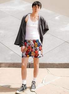 Pantalones cortos de malla, nuevo diseño, moda de verano, pantalones cortos de malla transpirables de secado rápido para hombre con estampado de hip hop, ropa deportiva, pantalones cortos de malla - Product Image 6