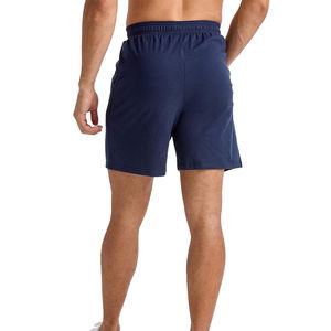 Pantalones cortos de algodón de diferentes colores con logotipo personalizado para hombre, pantalones cortos de gimnasio para hombre, ropa de calle de punto, pantalones cortos deportivos lisos para gimnasio - Product Image 2