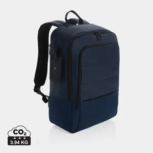 Mochila Promocional Sostenible Armond de 15.6 Pulgadas, Fabricada con RPET, para Transportar Computadoras Portátiles - Product Image 1