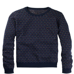 Commande en gros de sweats d'hiver pour hommes de haute qualité, OEM ODM, impression de logo personnalisée, pull à col rond en coton, impression numérique - Product Image 4