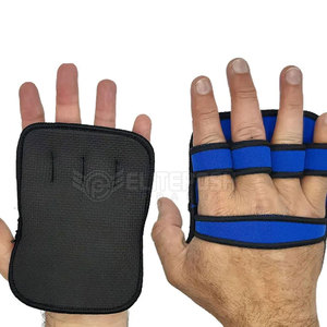 Almohadillas de agarre para levantamiento de pesas de gimnasio de alta calidad hechas a medida 2024, soportes de elevación de cuero a precios - Product Image 1