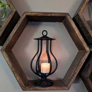 Tarro de vela de vidrio transparente para decoración del hogar Venta caliente Tarro de linterna hecho en La India por el mejor fabricante - Product Image 4