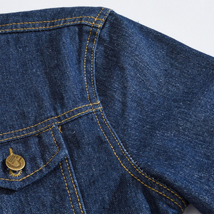 Veste en jean décontractée pour hommes, couleur bleue claire, à la mode, nouveau design avec poches, meilleur matériau, veste d'hiver grande taille pour hommes - Product Image 3