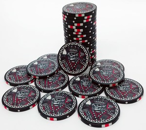 Jetons de poker en céramique personnalisables EPT professionnels de 10 g avec un design de 40 mm, couleur et logo personnalisables pour les casinos et les plateaux - Product Image 6