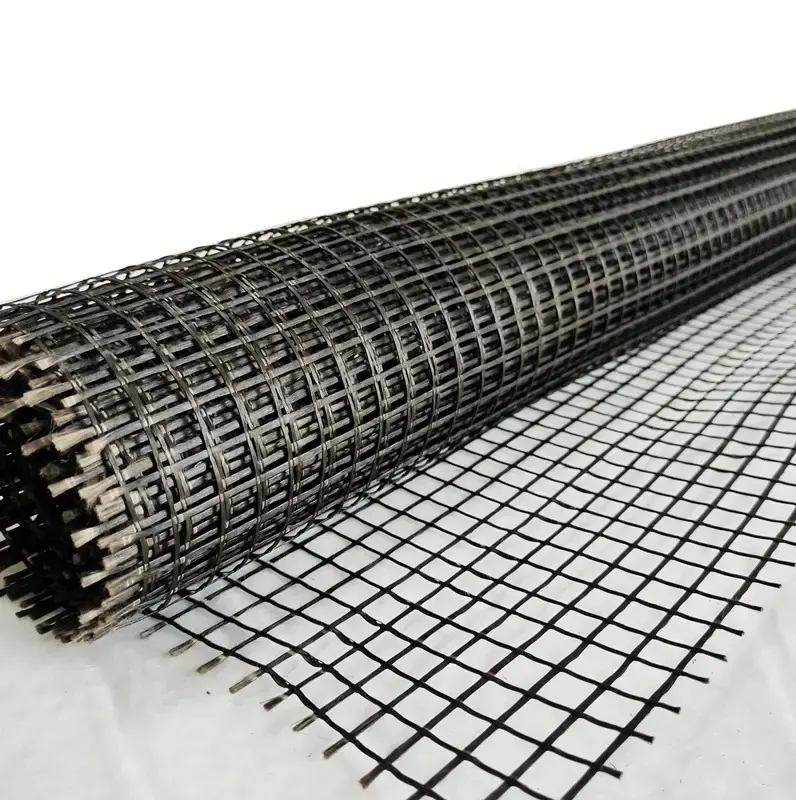Высококачественная Высокопрочная сетка георешетки волокна углерода