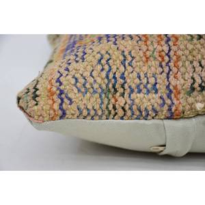 12x12 pulgadas Multicolor Vintage patrón lana almohada tejida Kantha Patchwork técnica cojín decorativo técnica - Product Image 4