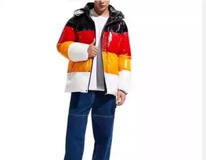 Veste matelassée pour hommes, manteau d'hiver en duvet, chaud et léger, personnalisé, OEM et ODM, fournisseur pour l'extérieur, vêtements de mode - Product Image 4