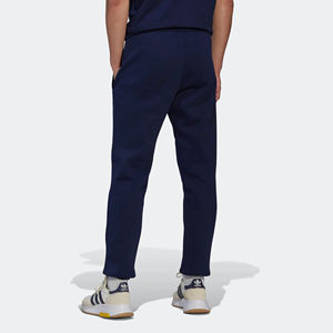 Pantalon de survêtement sportif en molleton léger et personnalisé pour hommes pantalon en jersey d'entraînement actif poche à fermeture éclair cordon de serrage sueur de salon - Product Image 3