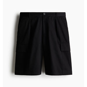 100% haute qualité coton matériel à la mode élégant noir couleur Cargo Shorts pour hommes personnalisé respirant séchage rapide Cargo court - Product Image 1