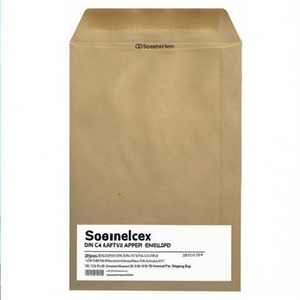Sobres de Papel Kraft Marrón DIN C4 Soennecken, Paquete de 25 Unidades, 229 x 324 mm, Ventana, 90 g/m², Solapa Engomada, Bolsa de Envío - Product Image 2