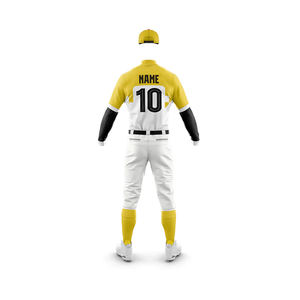 Uniformes de béisbol juveniles diseñados con cintura elástica, forro interior suave y costuras flexibles para uniformes completamente personalizados. - Product Image 4