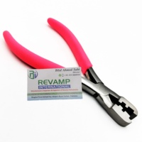 Pince professionnelle écologique pour retirer la micro-keratine, outil d'extension capillaire en acier inoxydable durable, qualité salon, pour fusion de mèches.