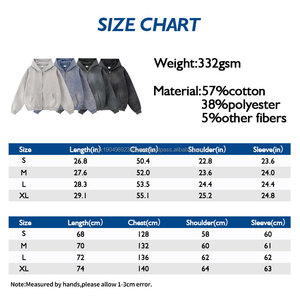 Sweat à capuche zippé pour homme personnalisé High Street, veste à capuche zippée Monkey Washed, impression DTG, polaire, sweat à capuche zippé, sweat à capuche vierge pour homme - Product Image 4