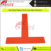 Nouveauté Mti-Color Marqueurs de jeu unisexe ABS éducatifs pour enfants de 5 à 7 ans, bande plate S Court Line Spots