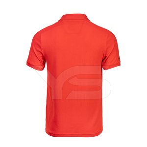 Vente en gros de polos de sport pour hommes en coton/élasthanne avec logo personnalisé en tissu mélangé pour l'été - Product Image 2