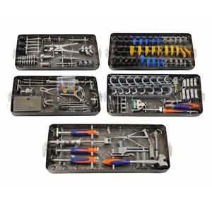 Juego de Instrumentos Manuales para Articulación de Cadera, Instrumento Femoral Estándar de Acero Inoxidable, Juego de Instrumentos para Reemplazo Total de Articulación de Rodilla, Cadera y Rodilla - Product Image 1